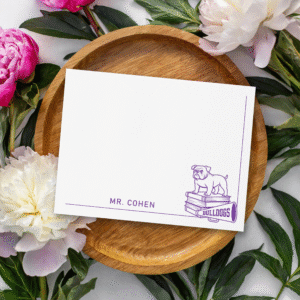 Brownsburg Bulldog Note Cards  - Box Set of 20