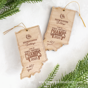 2025 State Football Champions Ornament