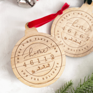 "Home for the Holidays" Shiplap Ornament